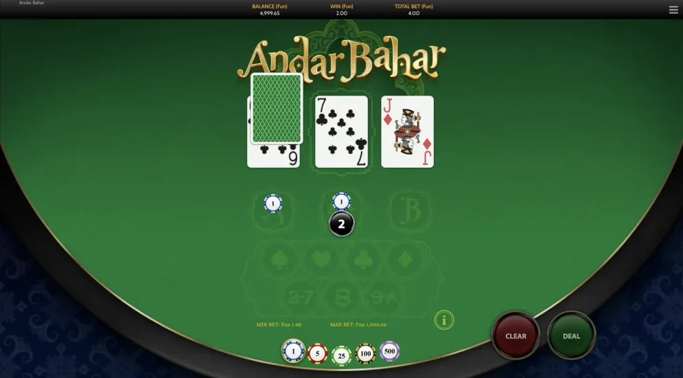Andar Bahar demo